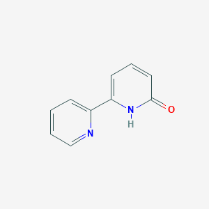 molecular formula C10H8N2O B8799027 [2,2'-Bipyridin]-6(1H)-one CAS No. 101001-90-5