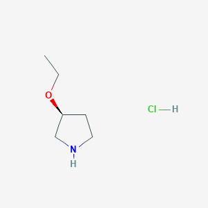 molecular formula C6H14ClNO B8799053 (S)-3-Ethoxypyrrolidine hydrochloride 