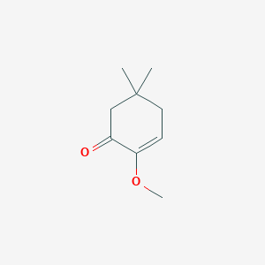 molecular formula C9H14O2 B8799059 2-Methoxy-5,5-dimethylcyclohex-2-enone 