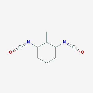 molecular formula C9H12N2O2 B087992 1,3-Diisocyanato-2-methylcyclohexane CAS No. 13912-56-6