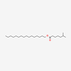 molecular formula C24H48O2 B8799214 Hexadecyl 6-methylheptanoate CAS No. 72585-97-8