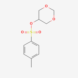 molecular formula C11H14O5S B8799242 1,3-Dioxan-5-yl 4-methylbenzenesulfonate CAS No. 32061-16-8