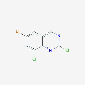 6-Bromo-2,8-dichloroquinazoline