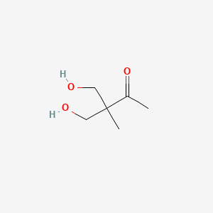 molecular formula C6H12O3 B8799417 3,3-Bis(hydroxymethyl)-2-butanone CAS No. 6868-97-9
