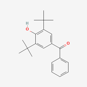 molecular formula C21H26O2 B8799468 3,5-Di-t-butyl-4-hydroxybenzophenone CAS No. 7175-89-5