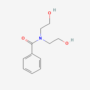 molecular formula C11H15NO3 B8799496 N,N-Bis(2-hydroxyethyl)benzamide CAS No. 58566-44-2
