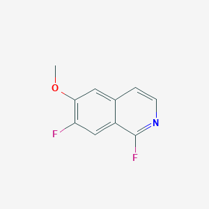 1,7-Difluoro-6-methoxyisoquinoline