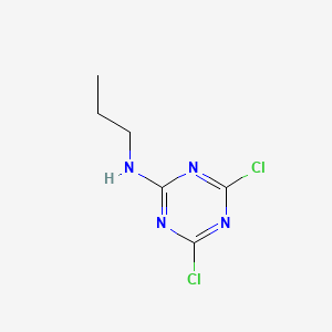 4,6-dichloro-N-propyl-1,3,5-triazin-2-amine