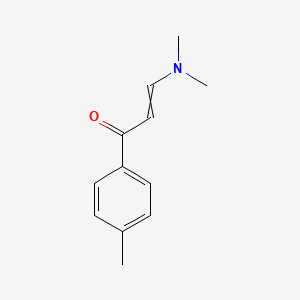 molecular formula C12H15NO B8799636 2-Propen-1-one, 3-(dimethylamino)-1-(4-methylphenyl)- 