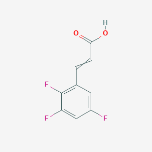 molecular formula C9H5F3O2 B8799691 3-(2,3,5-Trifluoro-phenyl)-acrylic acid 