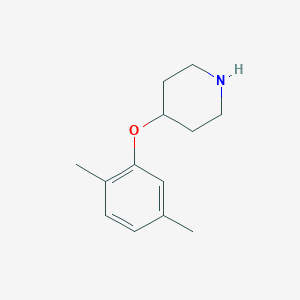 molecular formula C13H19NO B8799750 4-(2,5-Dimethylphenoxy)piperidine CAS No. 946726-30-3