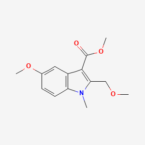 B8799910 Methyl 5-methoxy-2-(methoxymethyl)-1-methyl-1H-indole-3-carboxylate CAS No. 152593-18-5
