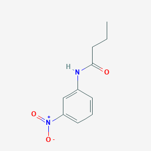 molecular formula C10H12N2O3 B8800021 Butanamide, N-(3-nitrophenyl)- 