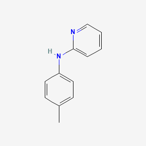 molecular formula C12H12N2 B8800127 2-Pyridinamine, N-(4-methylphenyl)- CAS No. 51263-27-5