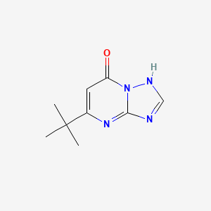 molecular formula C9H12N4O B8800265 5-(tert-Butyl)-[1,2,4]triazolo[1,5-a]pyrimidin-7-ol CAS No. 61776-82-7