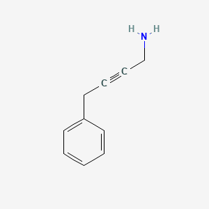 molecular formula C10H11N B8800441 4-Phenylbut-2-YN-1-amine CAS No. 91375-44-9