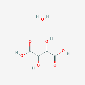 molecular formula C4H8O7 B8800577 Tartrate monohydrate 