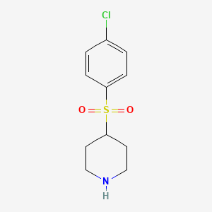4-[(4-Chlorophenyl)sulfonyl]piperidine