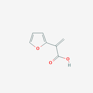 B8800845 2-(Furan-2-yl)prop-2-enoic acid CAS No. 92915-78-1