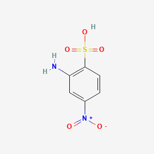 molecular formula C6H6N2O5S B8800877 2-Amino-4-nitrobenzenesulfonic acid CAS No. 24311-40-8