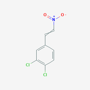 molecular formula C8H5Cl2NO2 B8800909 1,2-Dichloro-4-(2-nitro-vinyl)-benzene 