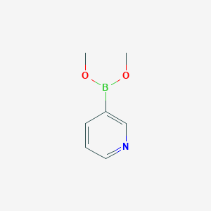 molecular formula C7H10BNO2 B8800916 Pyridine-3-boronic acid dimethyl ester 