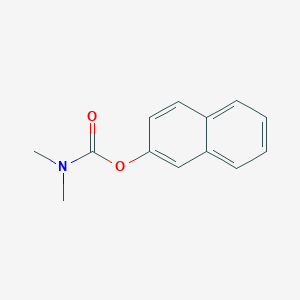 molecular formula C13H13NO2 B8800932 2-Naphthyl dimethylcarbamate CAS No. 15300-41-1