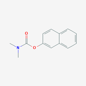 B8800932 Carbamic acid,dimethyl-, 2-naphthalenyl ester (9CI) CAS No. 15300-41-1