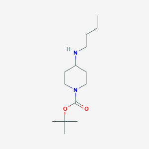 molecular formula C14H28N2O2 B8800992 Tert-butyl 4-(butylamino)piperidine-1-carboxylate CAS No. 179556-92-4
