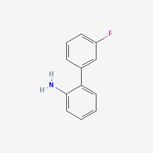 molecular formula C12H10FN B8801087 3'-Fluorobiphenyl-2-amine 