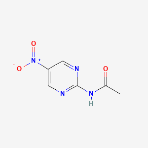 molecular formula C6H6N4O3 B8801114 N-(5-nitropyrimidin-2-yl)acetamide 
