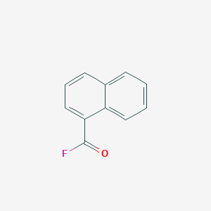 molecular formula C11H7FO B8801143 1-Naphthoyl fluoride CAS No. 35424-74-9