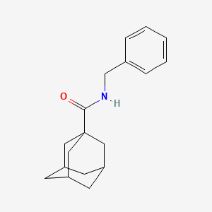 molecular formula C18H23NO B8801154 N-benzyladamantane-1-carboxamide 