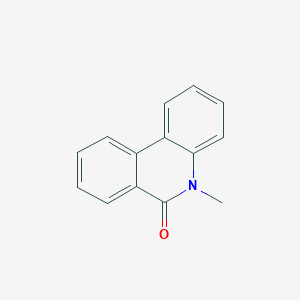 molecular formula C14H11NO B8801188 5-Methyl-6(5h)-phenanthridinone CAS No. 4594-73-4