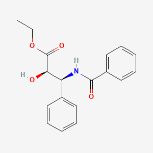 molecular formula C18H19NO4 B8801236 (2R,3S)-Ethyl 3-benzamido-2-hydroxy-3-phenylpropanoate 