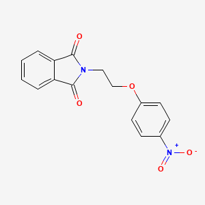 2-[2-(4-nitrophenoxy)ethyl]isoindole-1,3-dione