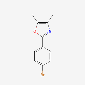 2-(4-Bromophenyl)-4,5-dimethyloxazole