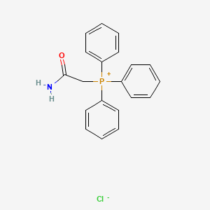 molecular formula C20H19ClNOP B8801272 (Carbamoylmethyl)triphenylphosphonium chloride CAS No. 25361-54-0