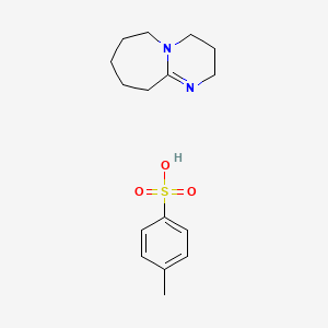 molecular formula C16H24N2O3S B8801314 2,3,4,6,7,8,9,10-Octahydropyrimido[1,2-a]azepine 4-methylbenzenesulfonate 