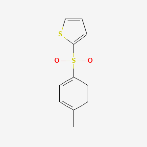 molecular formula C11H10O2S2 B8801343 2-Tosylthiophene CAS No. 5713-57-5