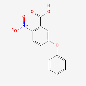 molecular formula C13H9NO5 B8801393 2-Nitro-5-phenoxybenzoic acid CAS No. 53202-58-7