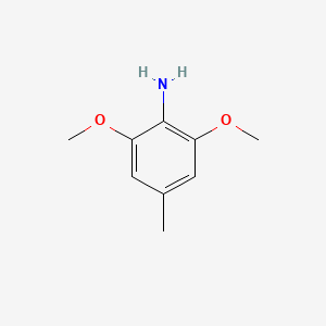 molecular formula C9H13NO2 B8801516 2,6-Dimethoxy-4-methylaniline 