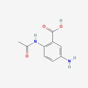 2-(Acetylamino)-5-aminobenzoic acid