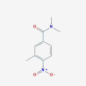 molecular formula C10H12N2O3 B8801687 N,N,3-trimethyl-4-nitrobenzamide 