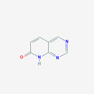 molecular formula C7H5N3O B8801736 Pyrido[2,3-d]pyrimidin-7(8H)-one CAS No. 258282-55-2