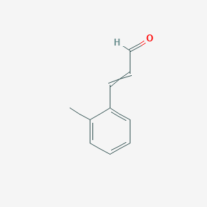 molecular formula C10H10O B8801790 3-o-Tolyl-propenal CAS No. 4549-82-0