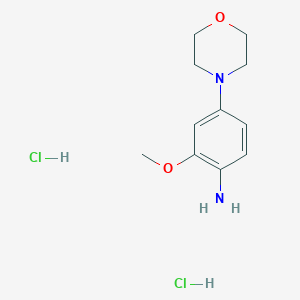 B8801828 2-Methoxy-4-morpholinoaniline dihydrochloride CAS No. 761441-21-8