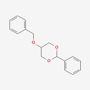 B8801987 5-(Benzyloxy)-2-phenyl-1,3-dioxane CAS No. 68728-34-7