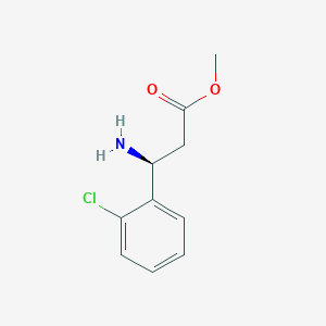 methyl (3S)-3-amino-3-(2-chlorophenyl)propanoate