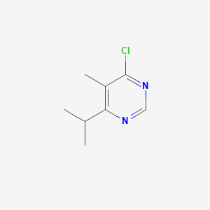 molecular formula C8H11ClN2 B8802083 4-Chloro-6-isopropyl-5-methylpyrimidine CAS No. 1256955-64-2